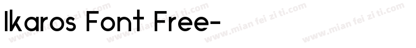 Ikaros Font Free字体转换